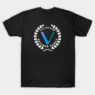 Vechain Millionaire Villionaire Retirement Plan Hodl T-Shirt